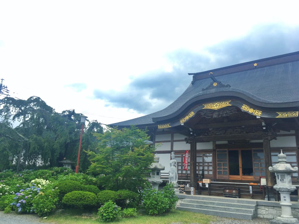 松本法船寺の本堂
